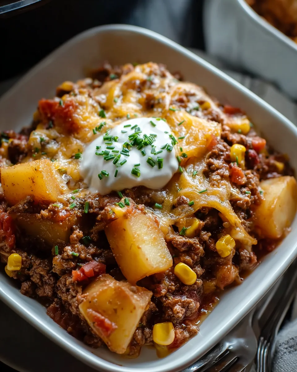 Best Slow Cooker Cowboy Casserole: Easy, Hearty Beef Dinner