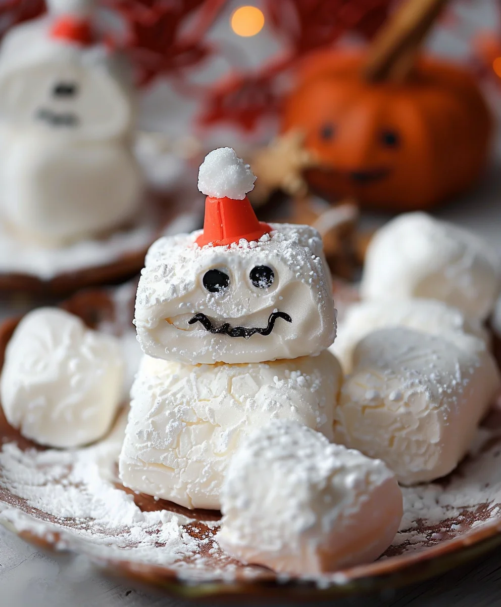 Ghostbusters Stay Puft Marshmallows (Decorated)