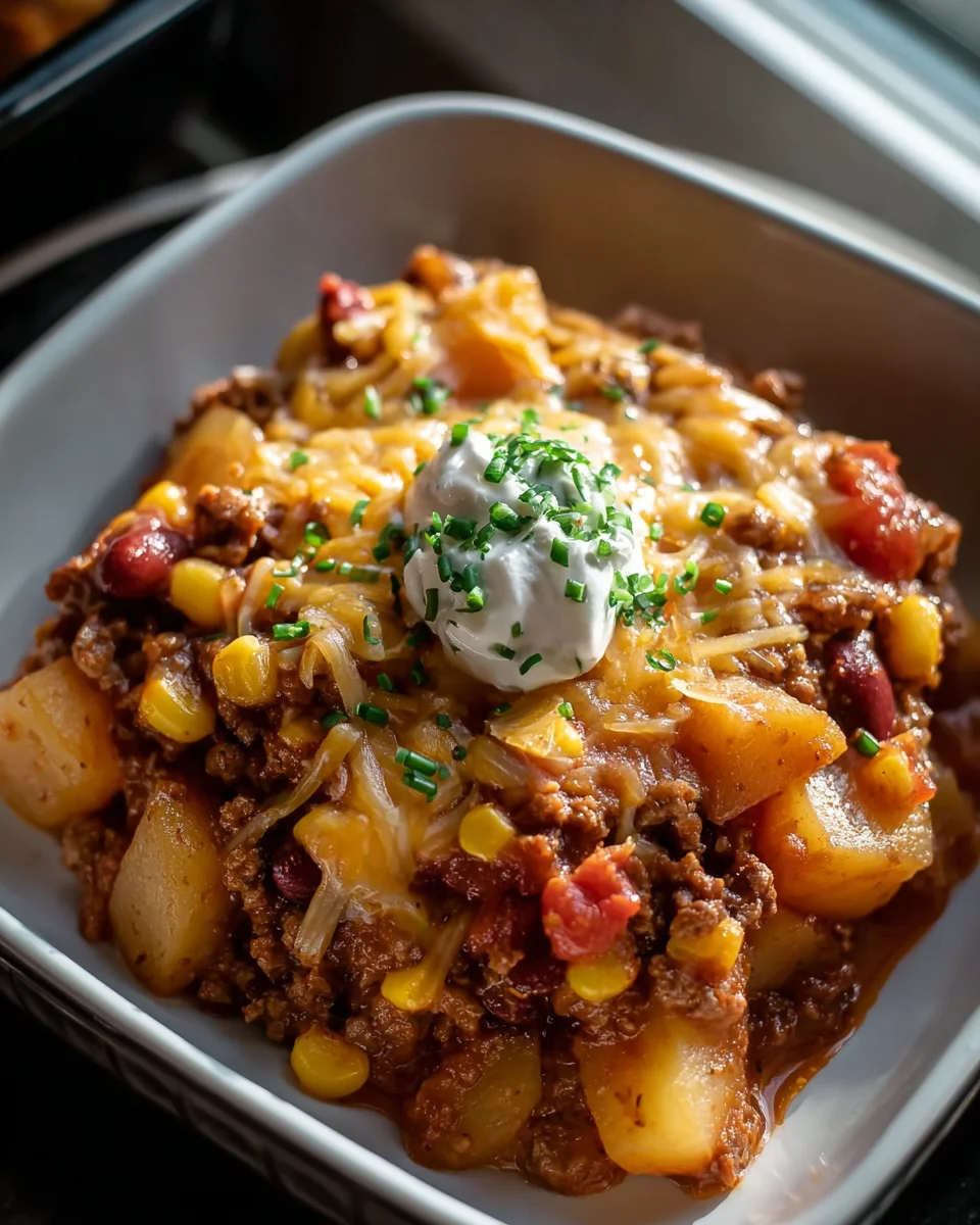 Best Slow Cooker Cowboy Casserole: Easy, Hearty Beef Dinner