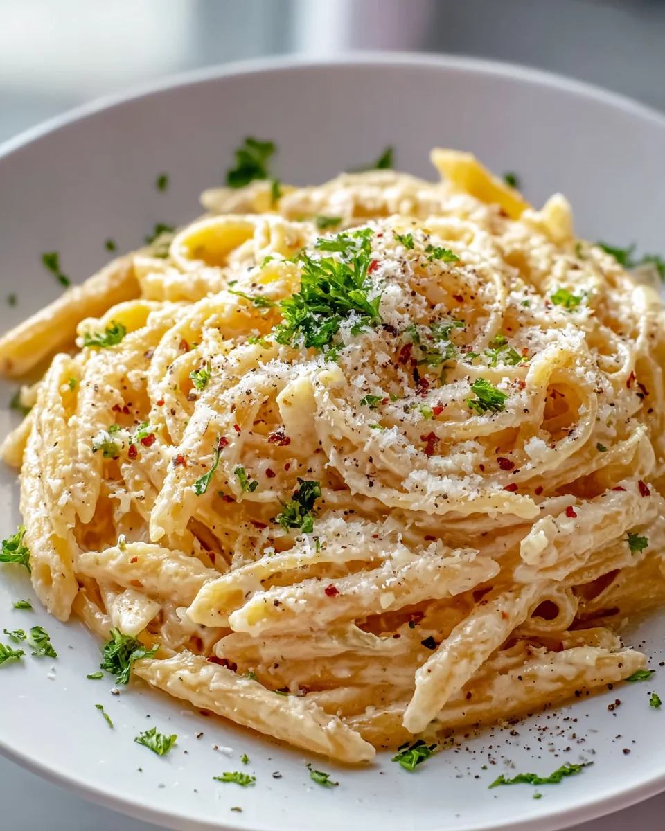 One Pot Creamy Garlic Pasta: Your Quick & Easy Weeknight Dinner