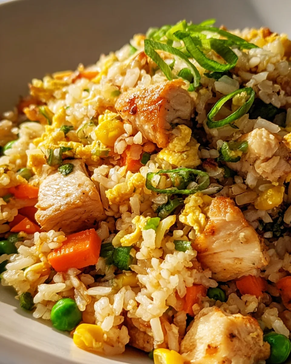 Crockpot Chicken Fried Rice: Easy Slow Cooker Meal!