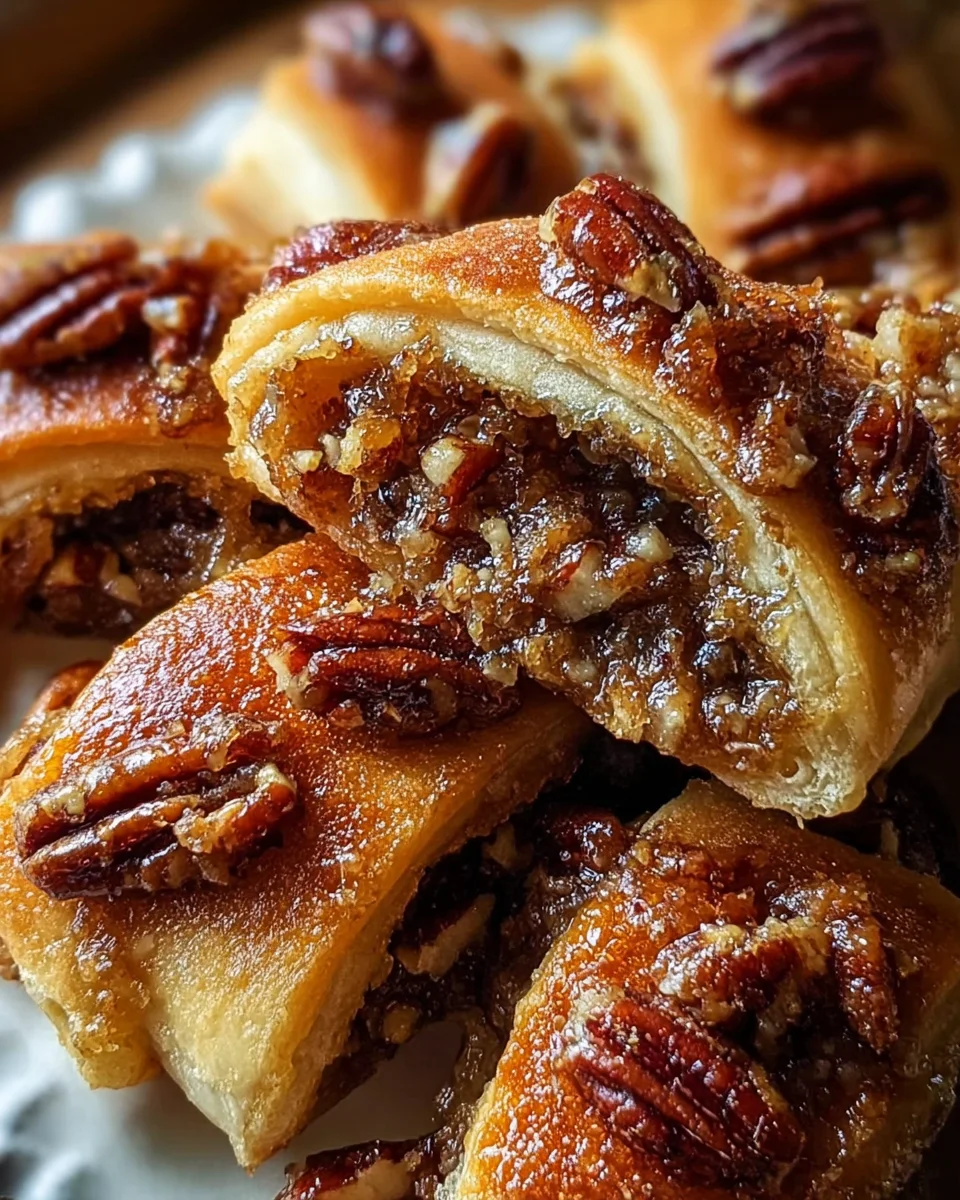 Irresistible Pecan Pie Crescent Rolls: Quick & Easy Dessert!