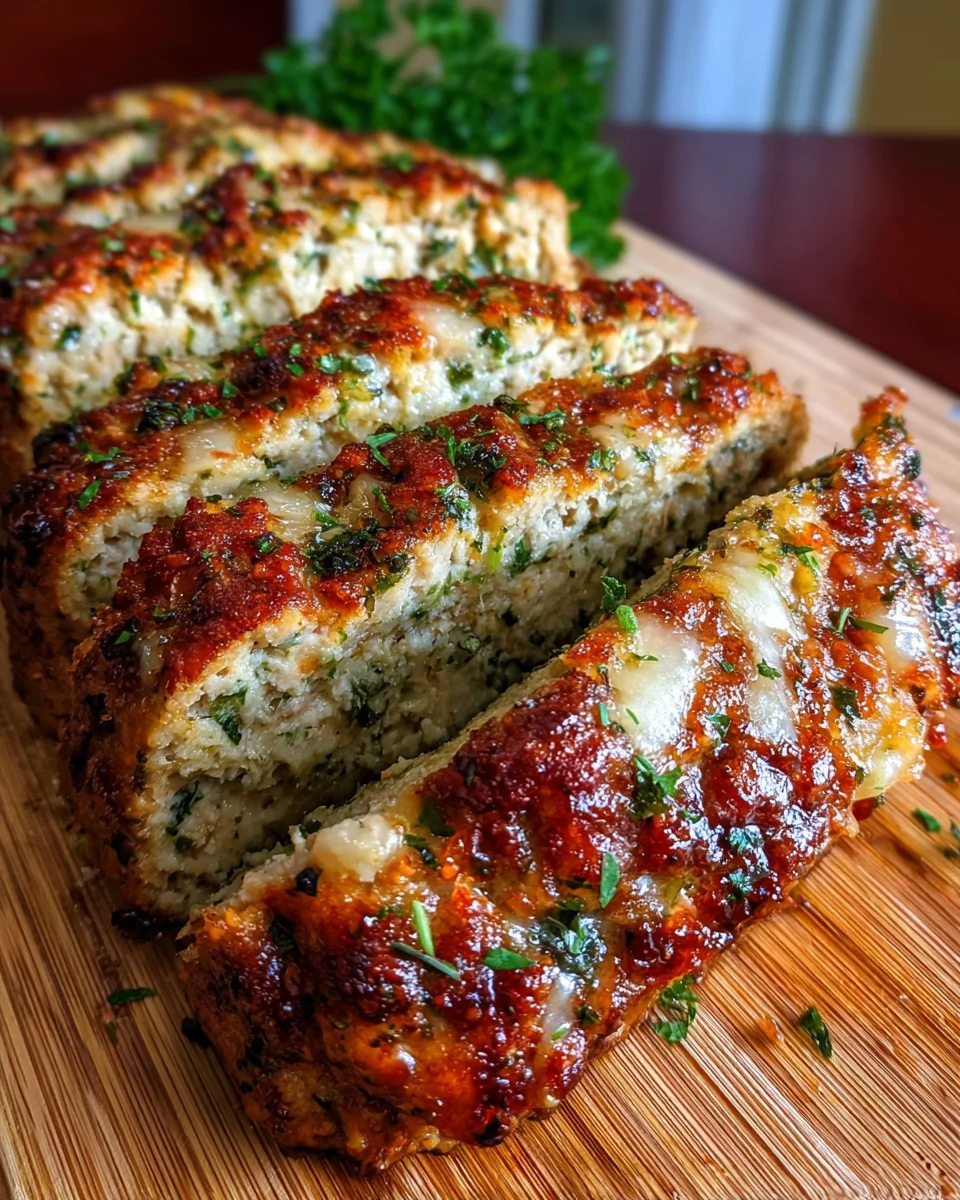 Flavorful Parmesan Chicken Meatloaf for Dinner Tonight