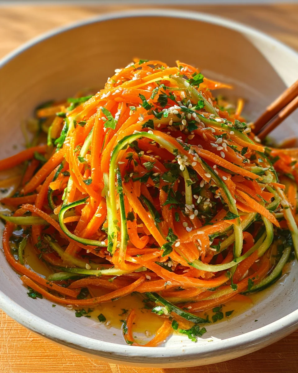Cucumber Carrot Salad: Refreshing & Easy Recipe!