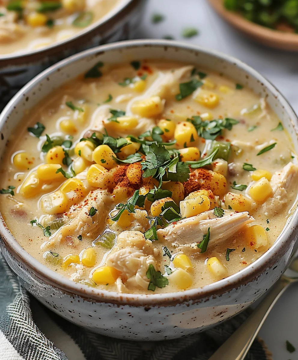 Must-Make Mexican Street Corn White Chicken Chili Recipe