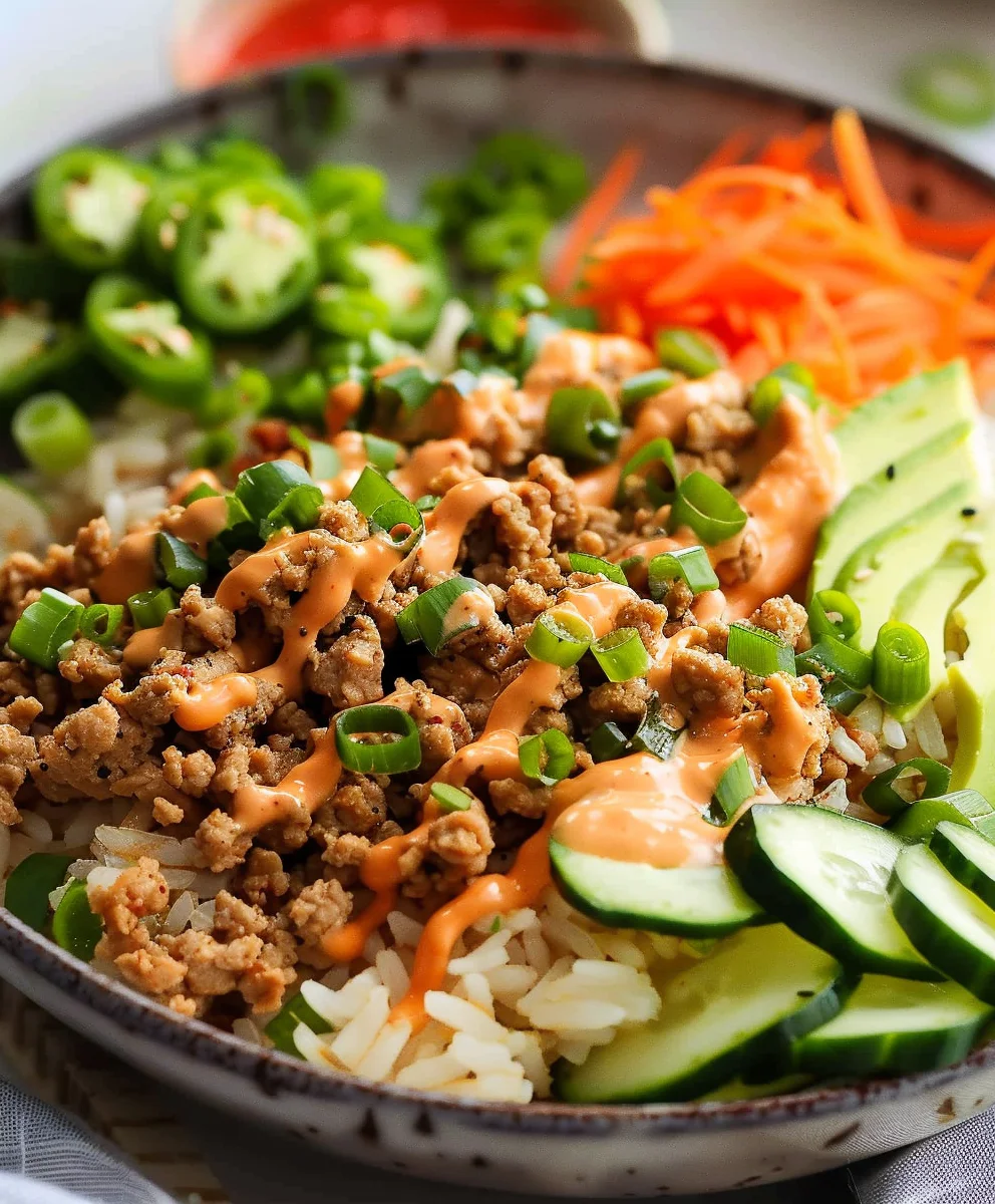 Savory Ground Turkey Rice Bowls - Quick & Easy Dinner Idea!