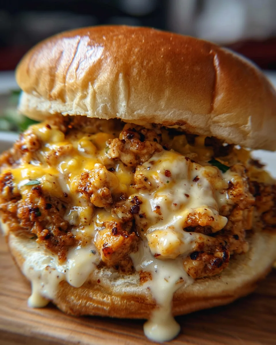 Spicy Cajun Chicken Sloppy Joes: Easy Weeknight Meal