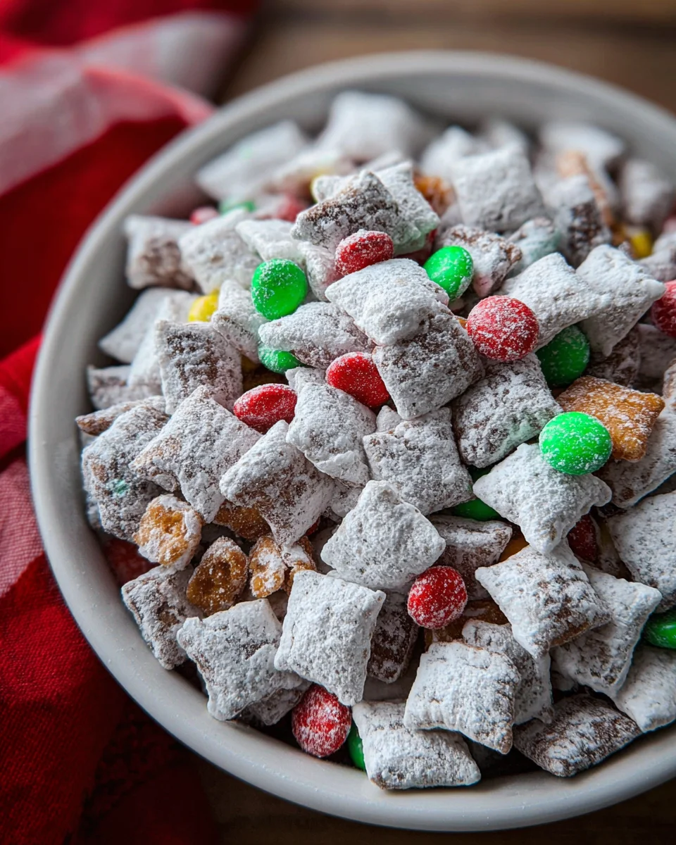 Christmas Puppy Chow Recipe: Easy, Festive No-Bake Treat!