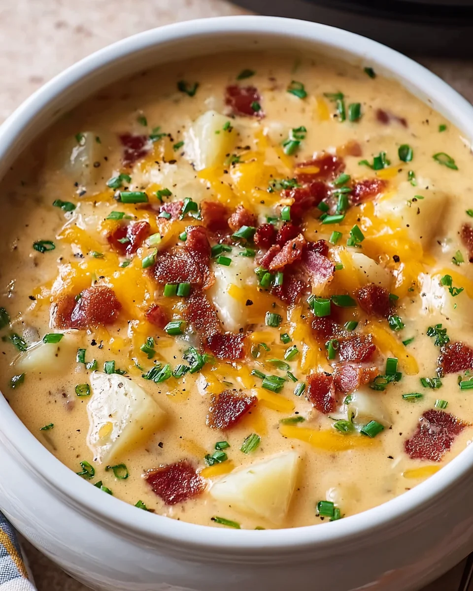 Crock Pot Crack Potato Soup: So Easy, So Delicious!