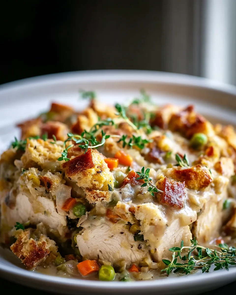 Crock Pot Chicken & Stuffing: Easy Family Dinner Recipe!