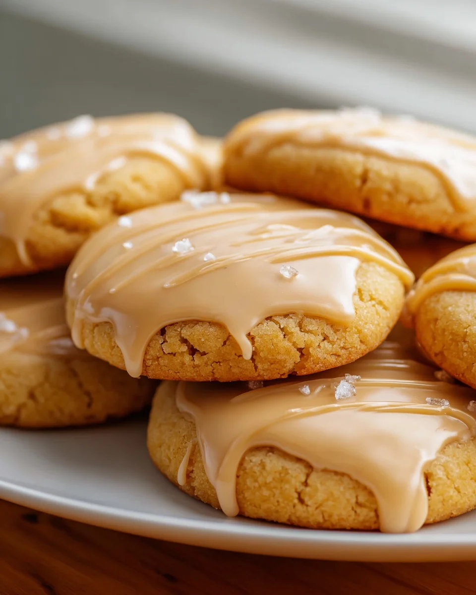 Irresistible Soft Maple Cookies & Brown Butter Icing