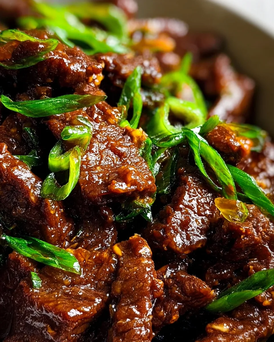 Slow Cooker Mongolian Beef: Easy, Flavorful Weeknight Dinner!