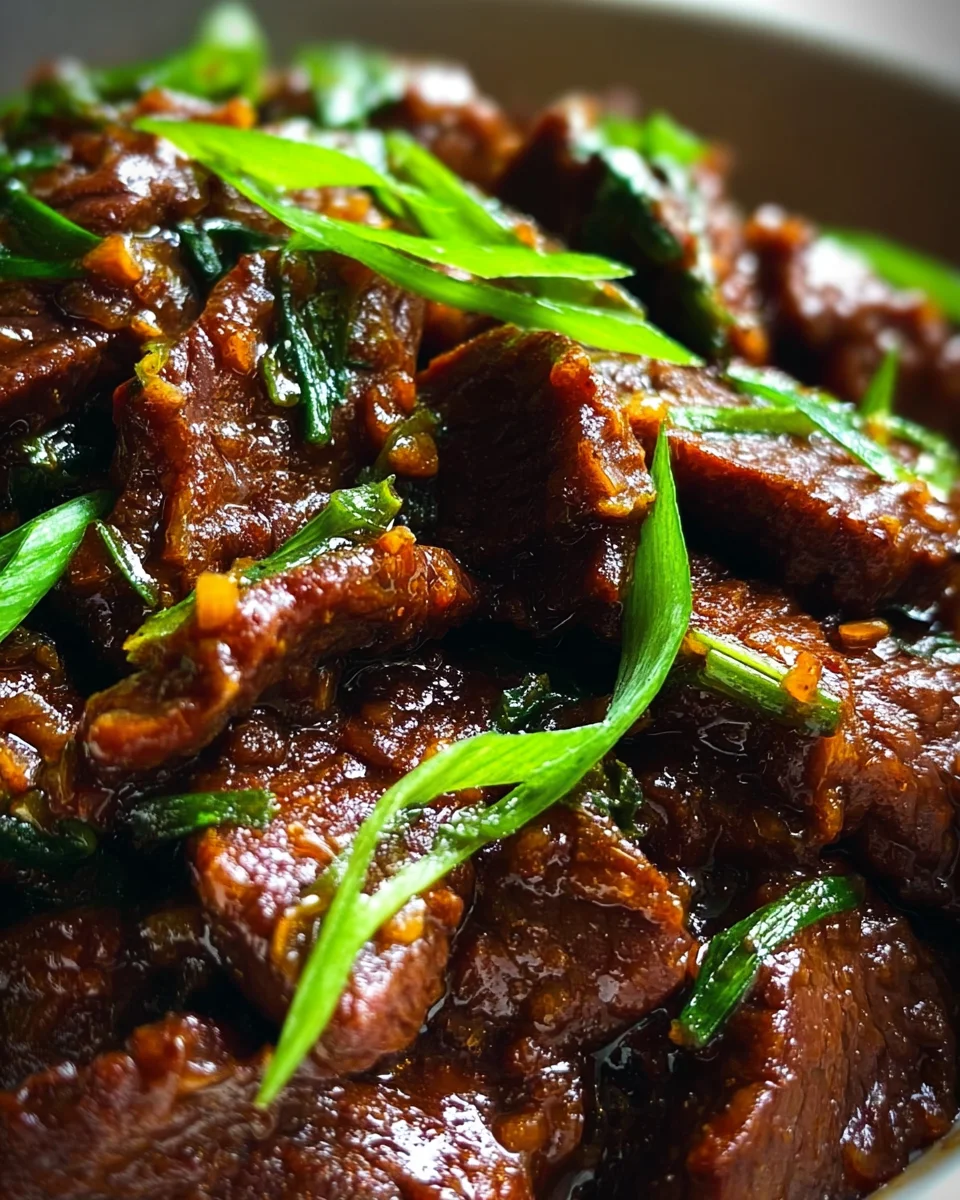 Slow Cooker Mongolian Beef: Easy, Flavorful Weeknight Dinner!