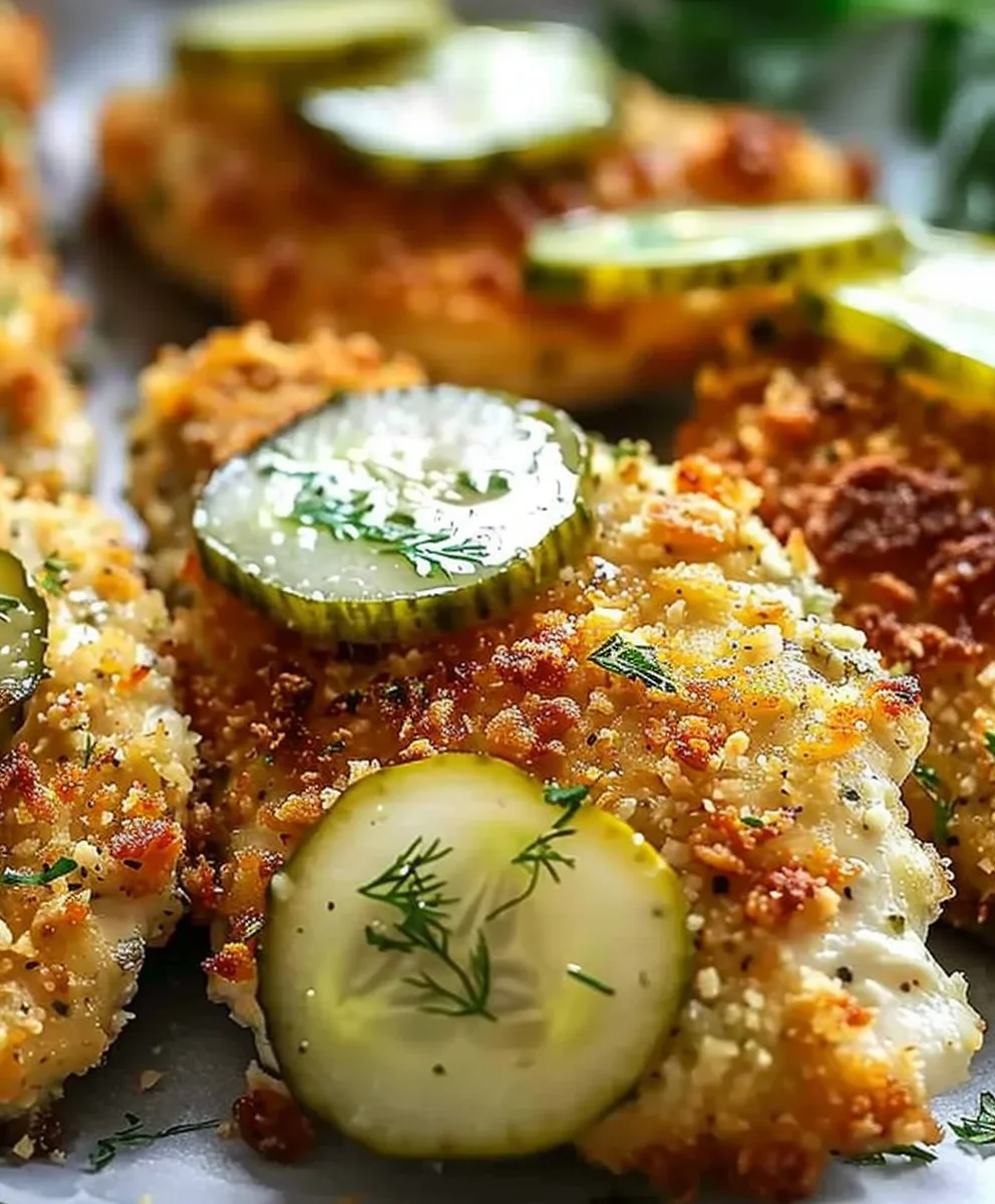 Crispy Dill Pickle Parmesan Chicken: Ultimate Recipe!