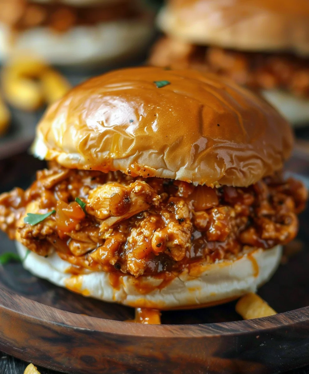 Cajun Chicken Sloppy Joes