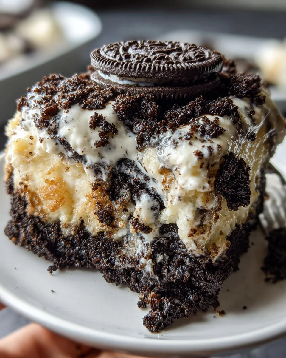 Easy Oreo Dump Cake Recipe: Quick & Delicious Dessert!