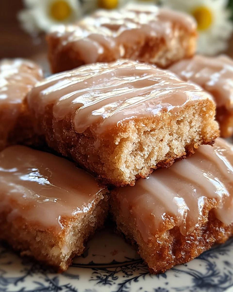 Soft Baked Maple Donut Bars: Easy Homemade Dessert Recipe
