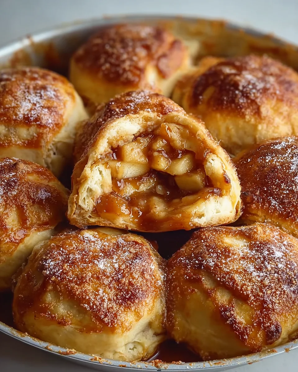 Easy Caramel Apple Pie Bombs: Irresistible Fall Dessert!