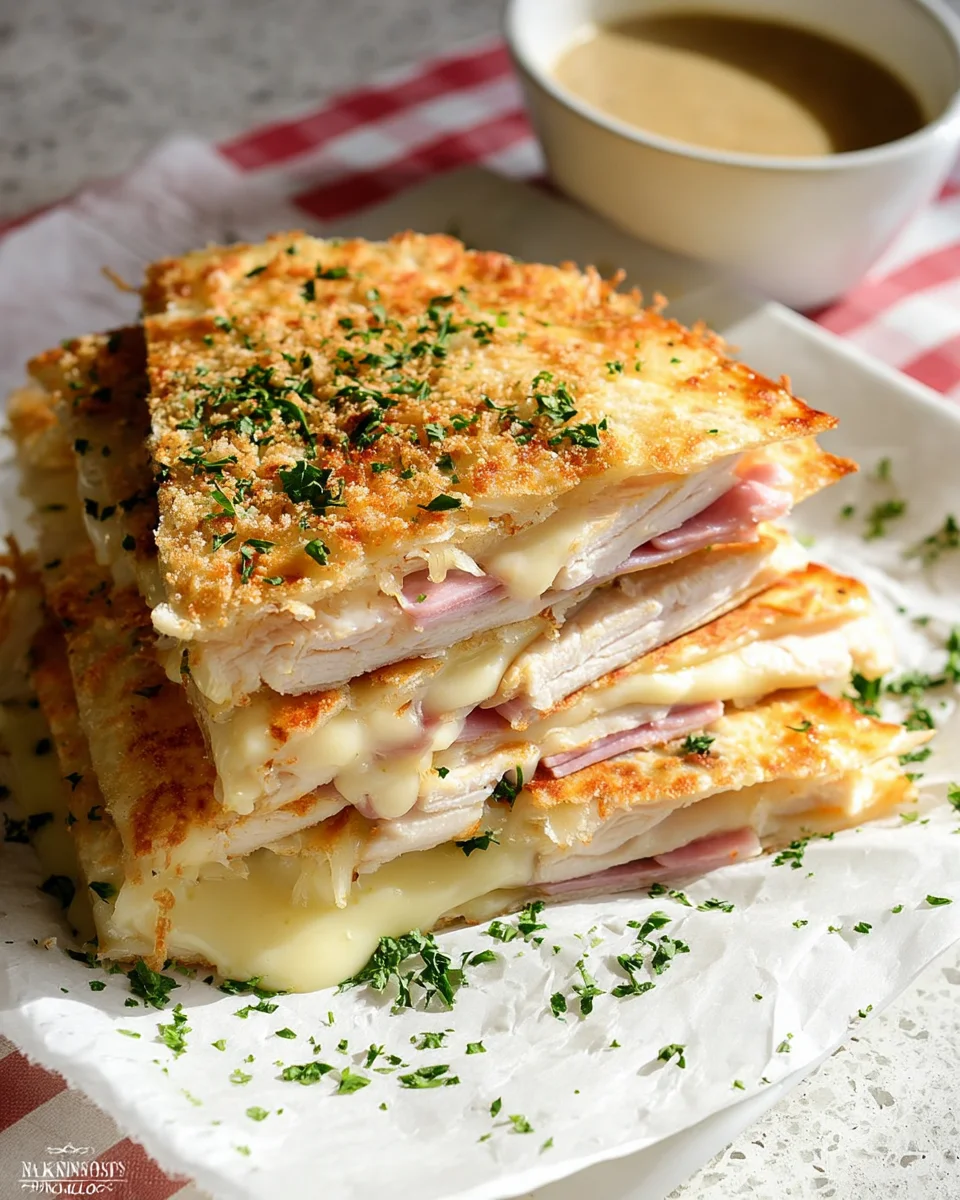 Chicken Cordon Bleu Quesadillas: Easy Dinner Twist!