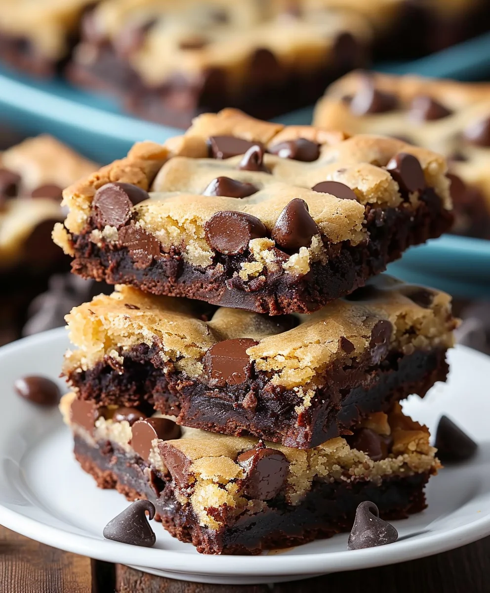 Chocolate Chip Cookie Brownies: Your New Favorite Dessert!