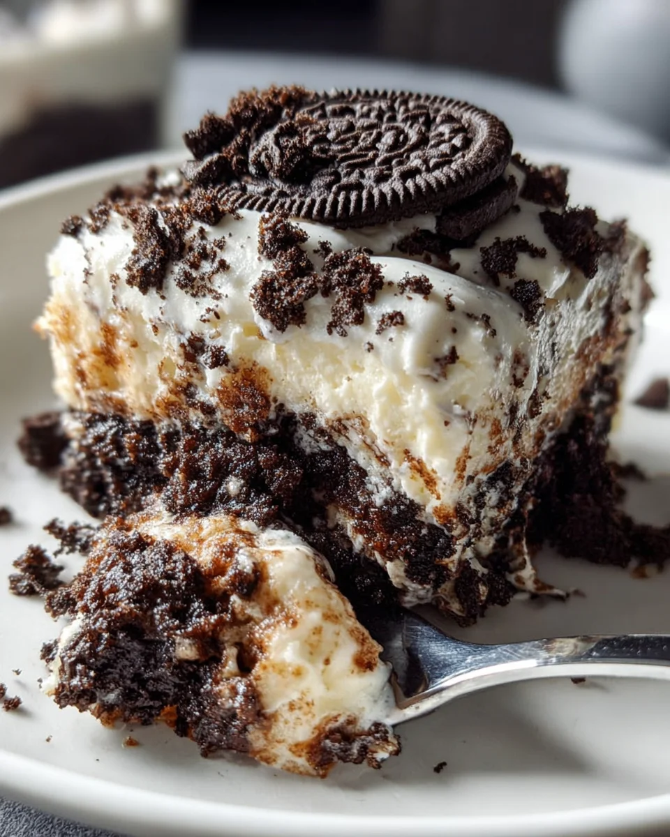 Easy Oreo Dump Cake Recipe: Quick & Delicious Dessert!