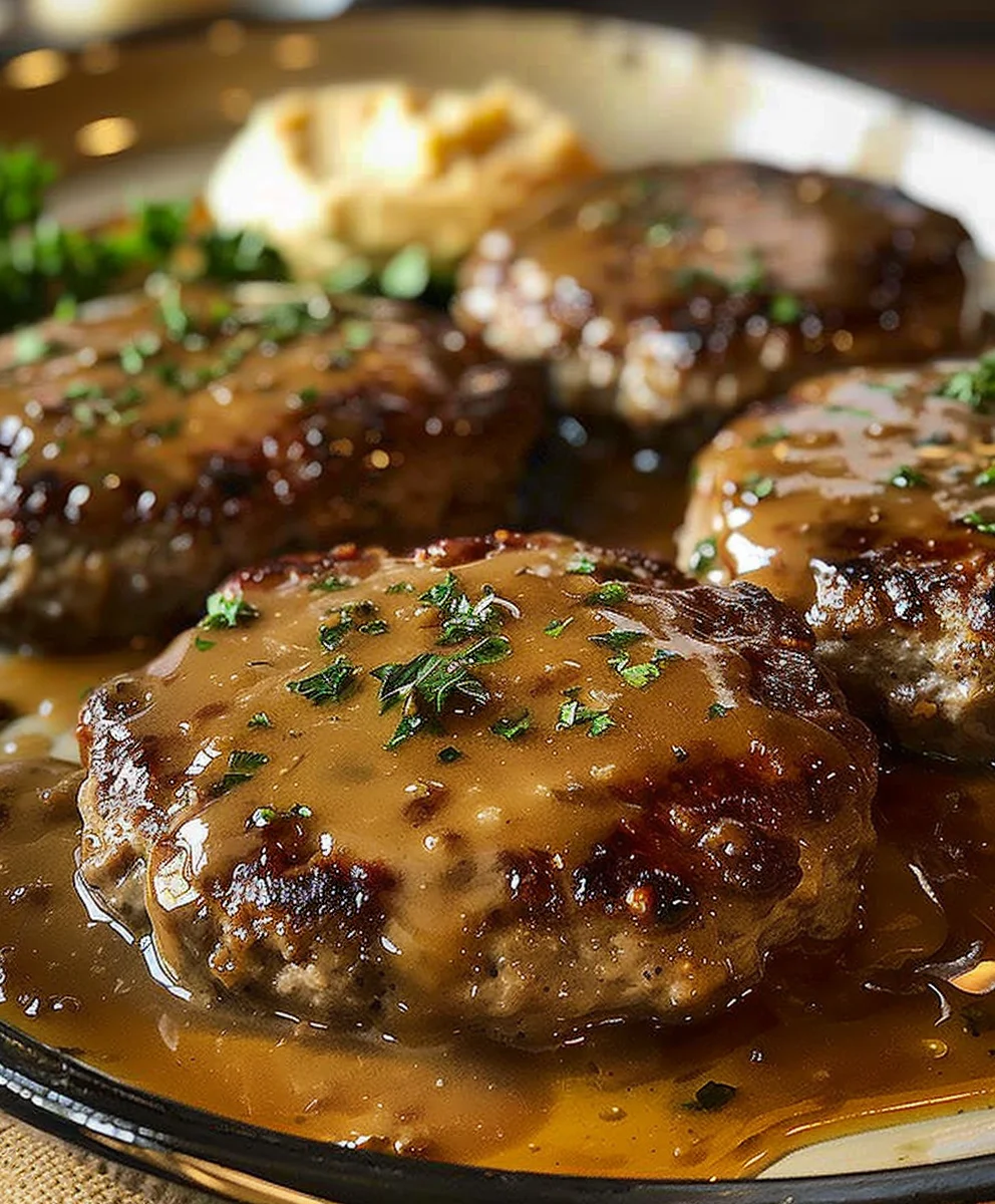 Amish Beef Hamburger Steak Bake: Easy One-Pan Meal