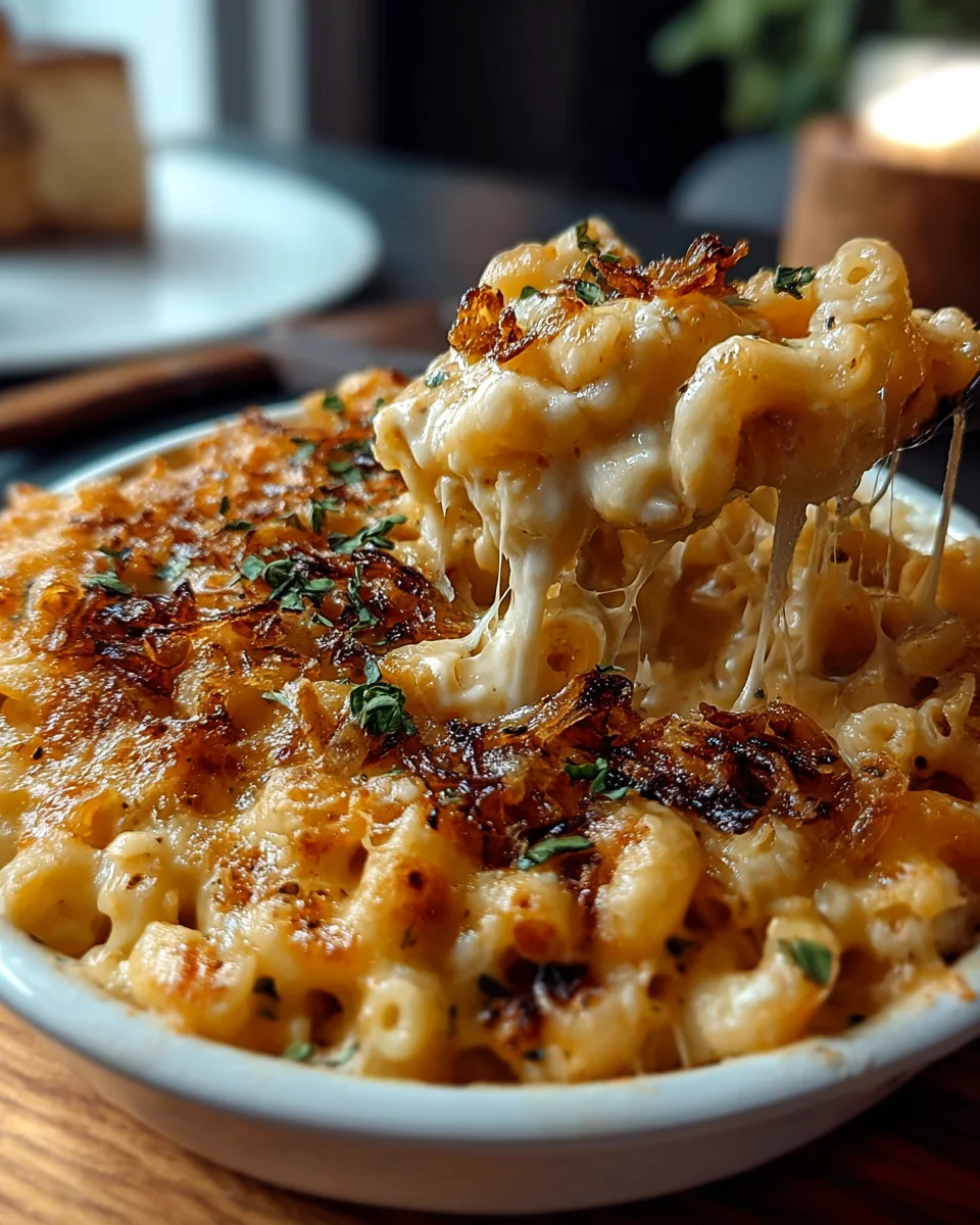 French Onion Soup Mac Cheese: Your New Favorite Recipe