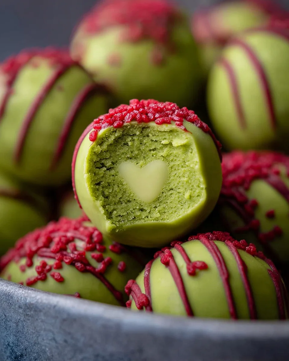 Grinch Oreo Truffles: Easy No-Bake Holiday Treat!