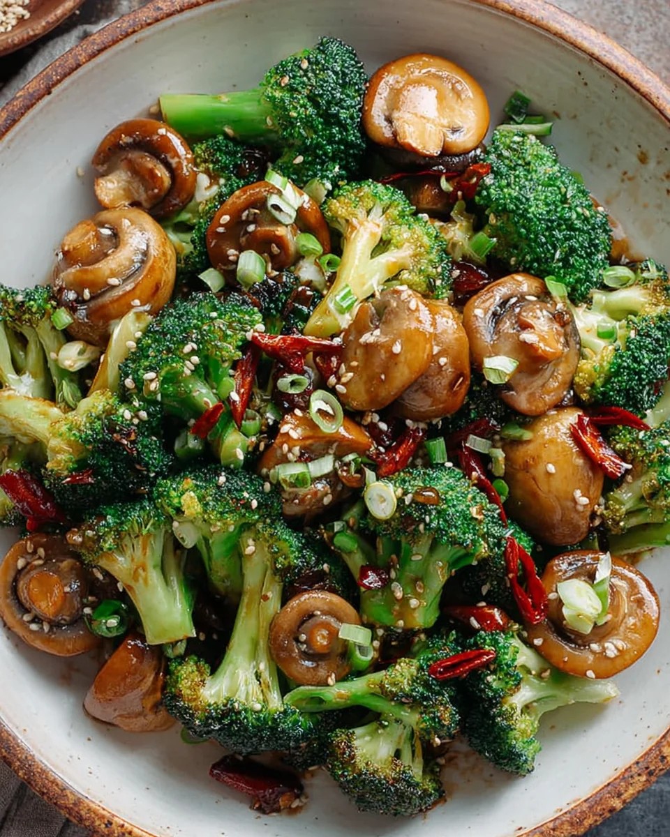 Healthy Broccoli Mushroom Stir Fry Recipe: Fast & Fresh