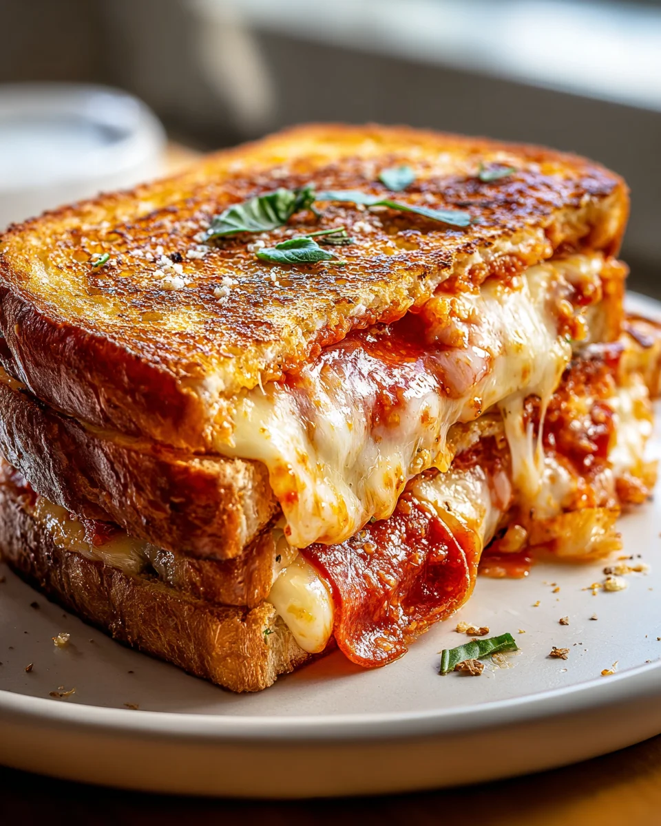 Pizza Grilled Cheese: The Ultimate Comfort Food Mashup!