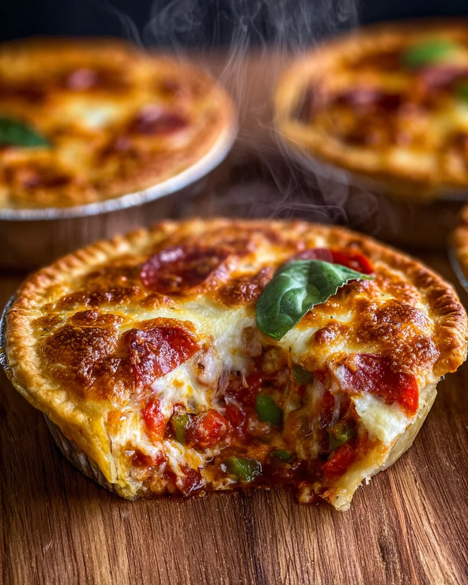 Pizza Pot Pies: The Ultimate Comfort Food Mashup!