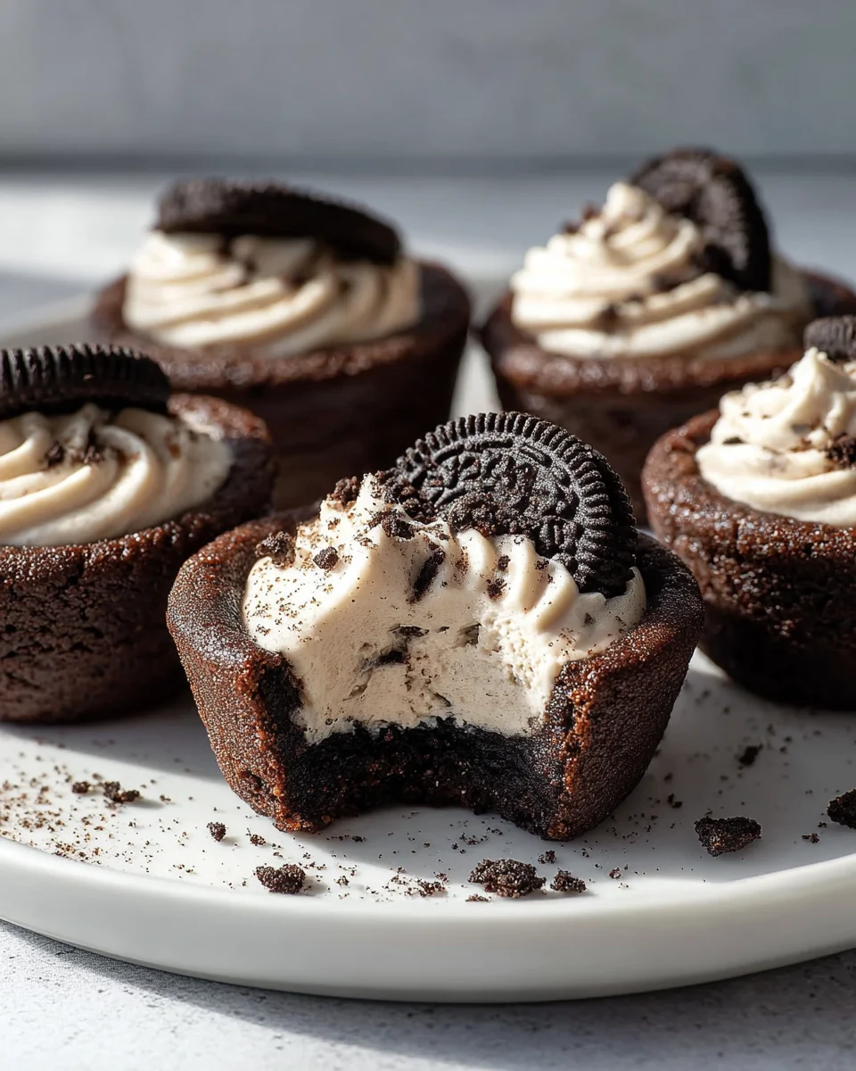 Oreo Cheesecake Cookie Cups: Irresistible Dessert Delight!