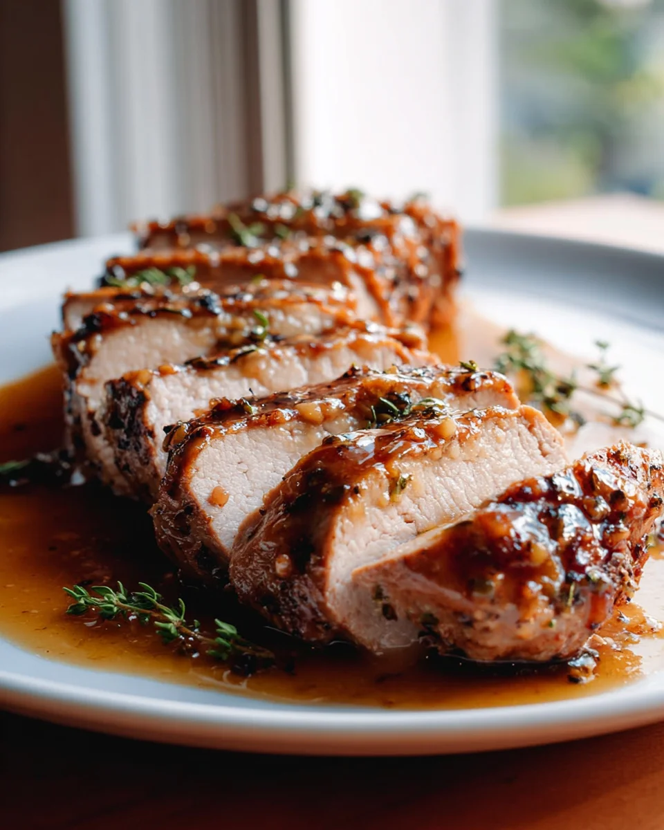 Irresistible Maple Dijon Glazed Beef Tenderloin Recipe