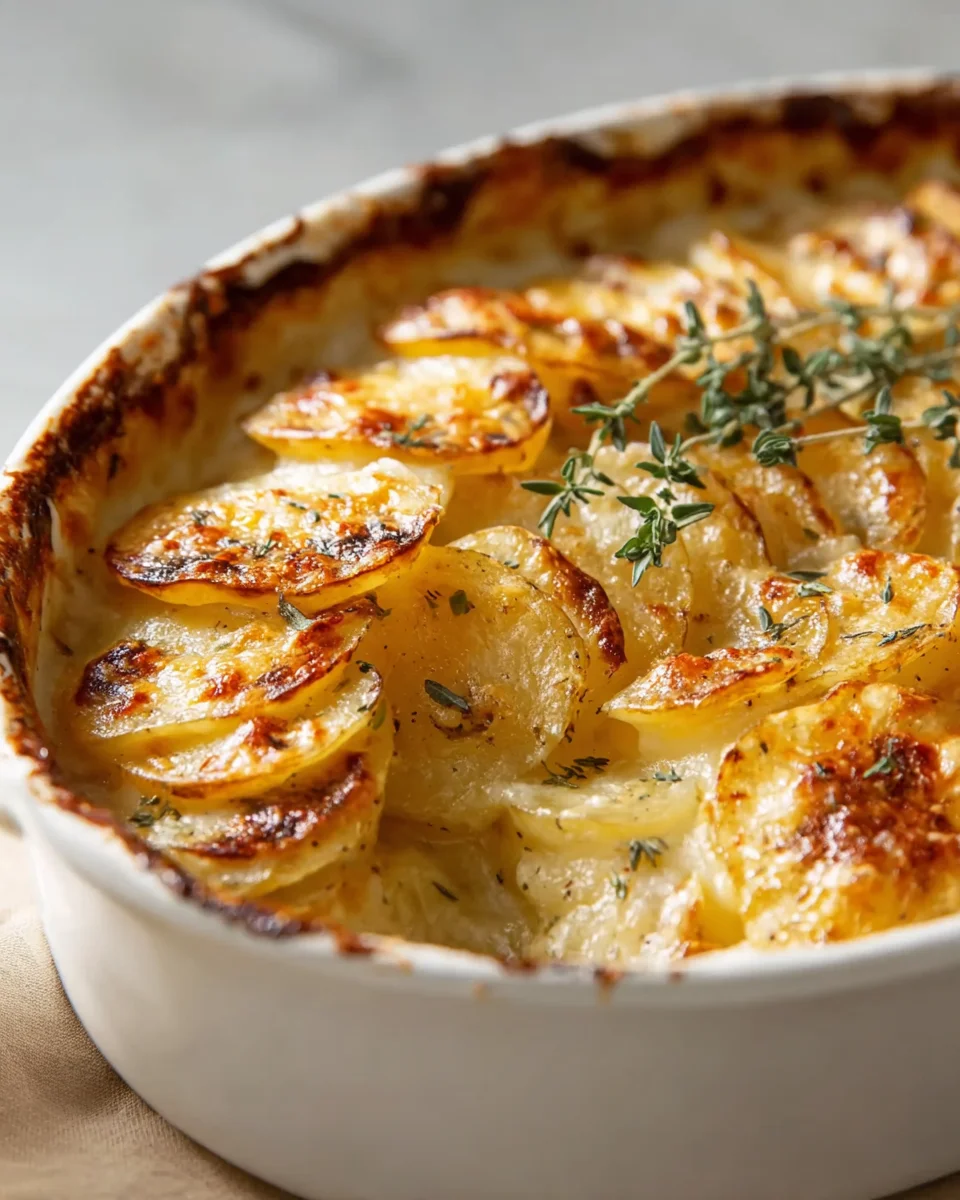 Easy Creamy Scalloped Potatoes - The Ultimate Side Dish!
