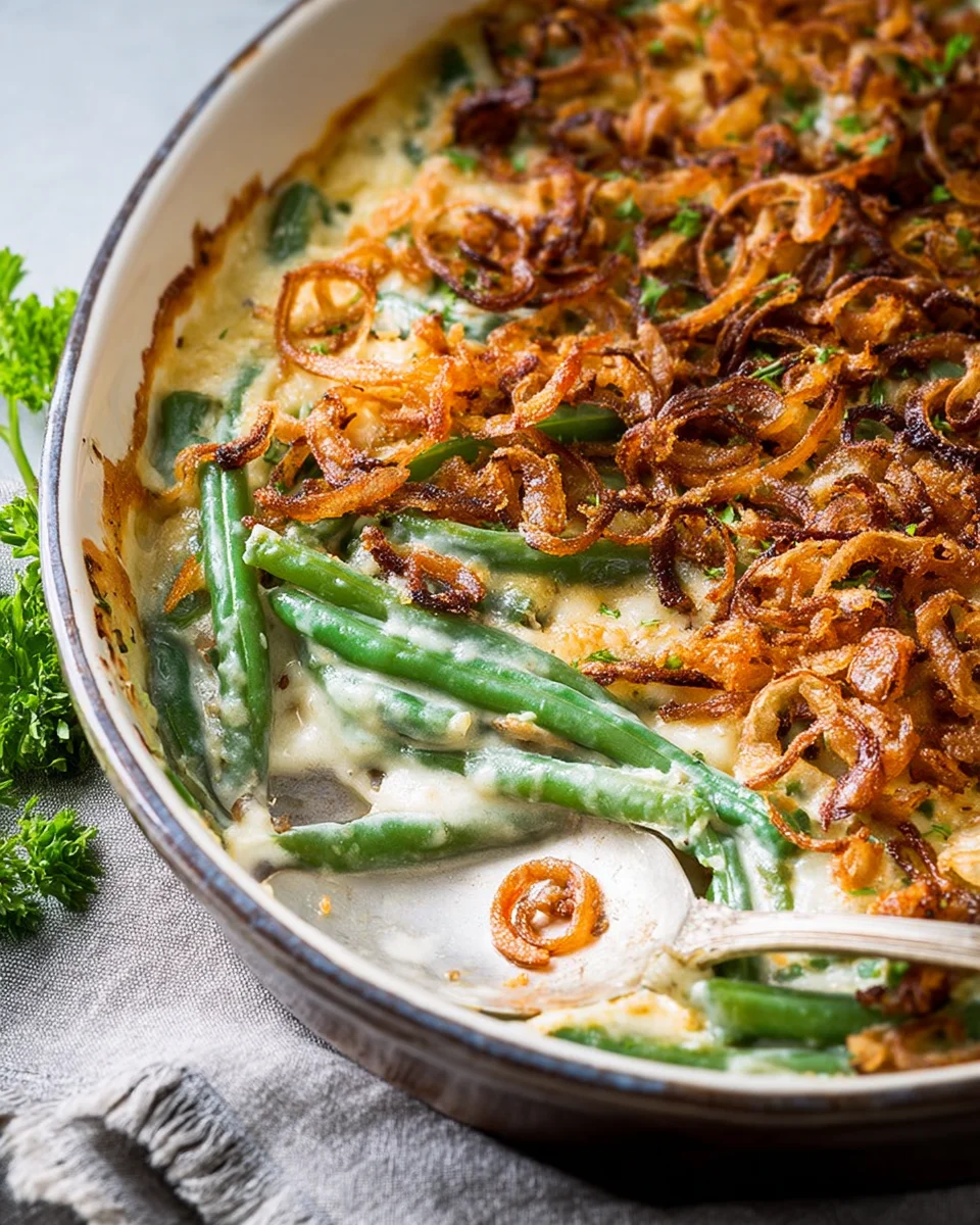 Delicious Green Bean Casserole From Scratch – A Family Favorite