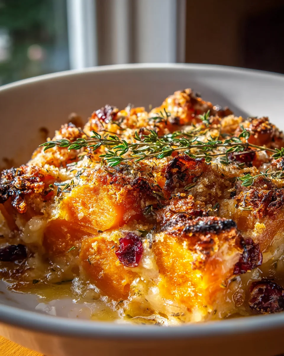 Festive Sweet Potato Cranberry Gratin Recipe for Holiday Gatherings