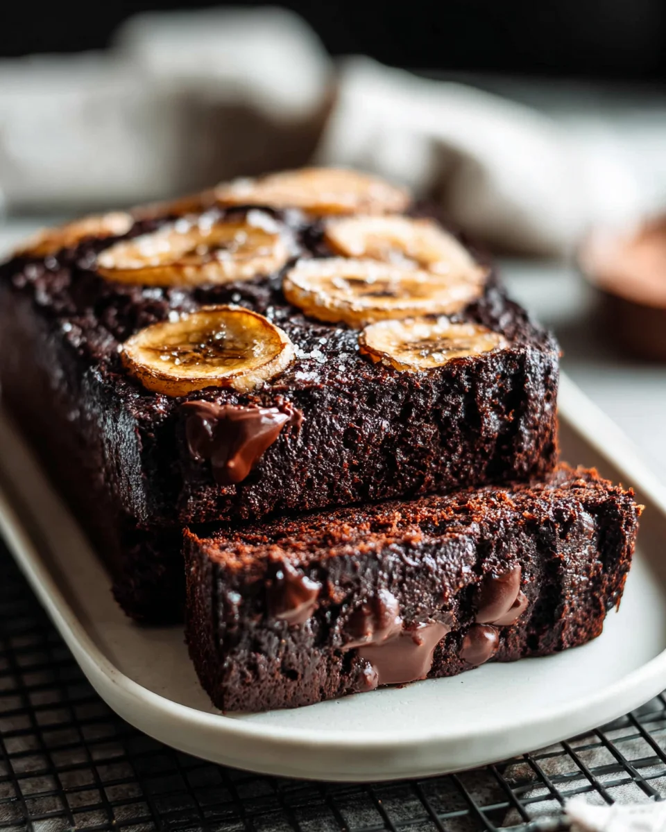Indulge in Chocolate Espresso Banana Bread Delight!