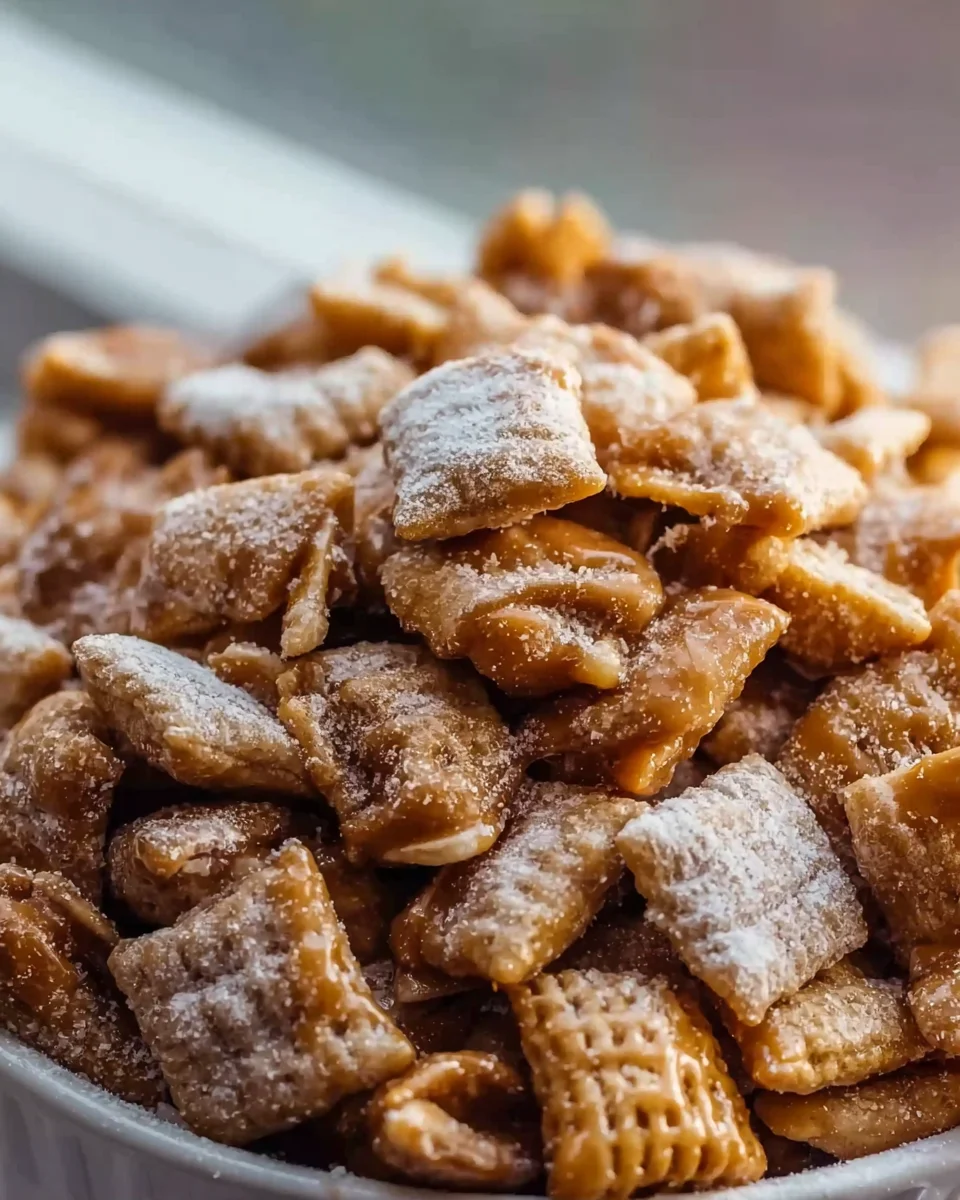 Caramel Apple Puppy Chow