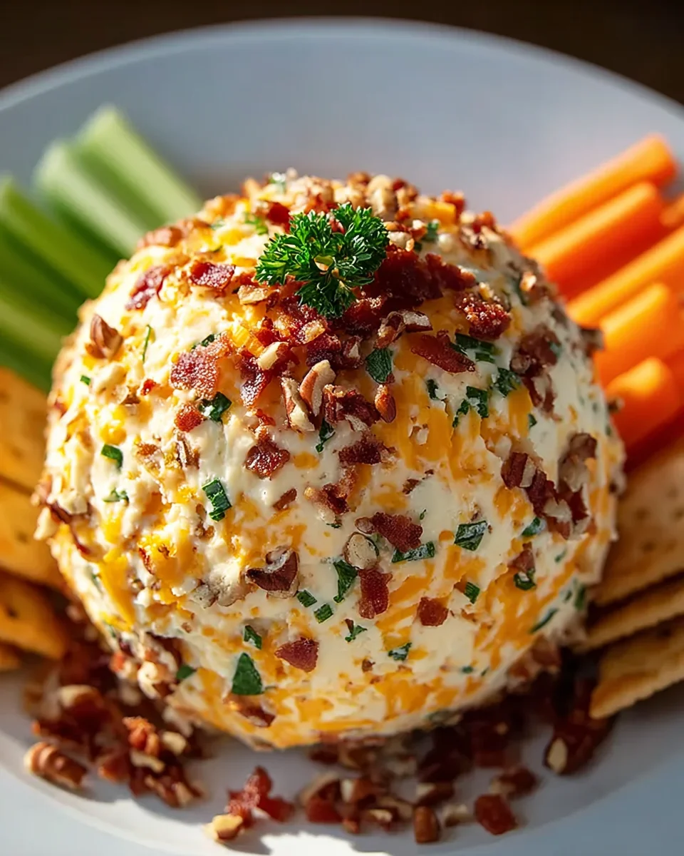 Irresistible Cheddar Ranch Cheese Ball Recipe You’ll Love!