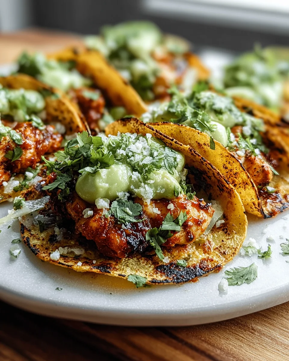 Spicy Hatch Chili Chicken Mini Tacos for Flavor Lovers!
