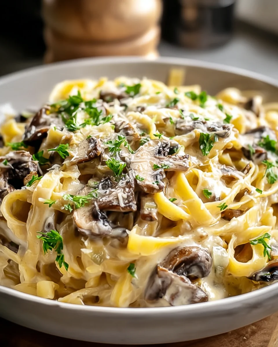 Ultimate Mushroom Gruyere Pasta Recipe for Dinner Tonight!
