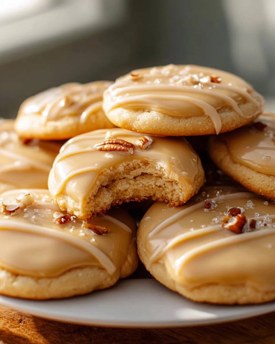 Soft Maple Cookies with Brown Butter Icing Recipe Delight