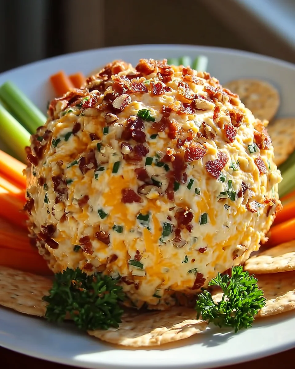 Irresistible Cheddar Ranch Cheese Ball Recipe You’ll Love!