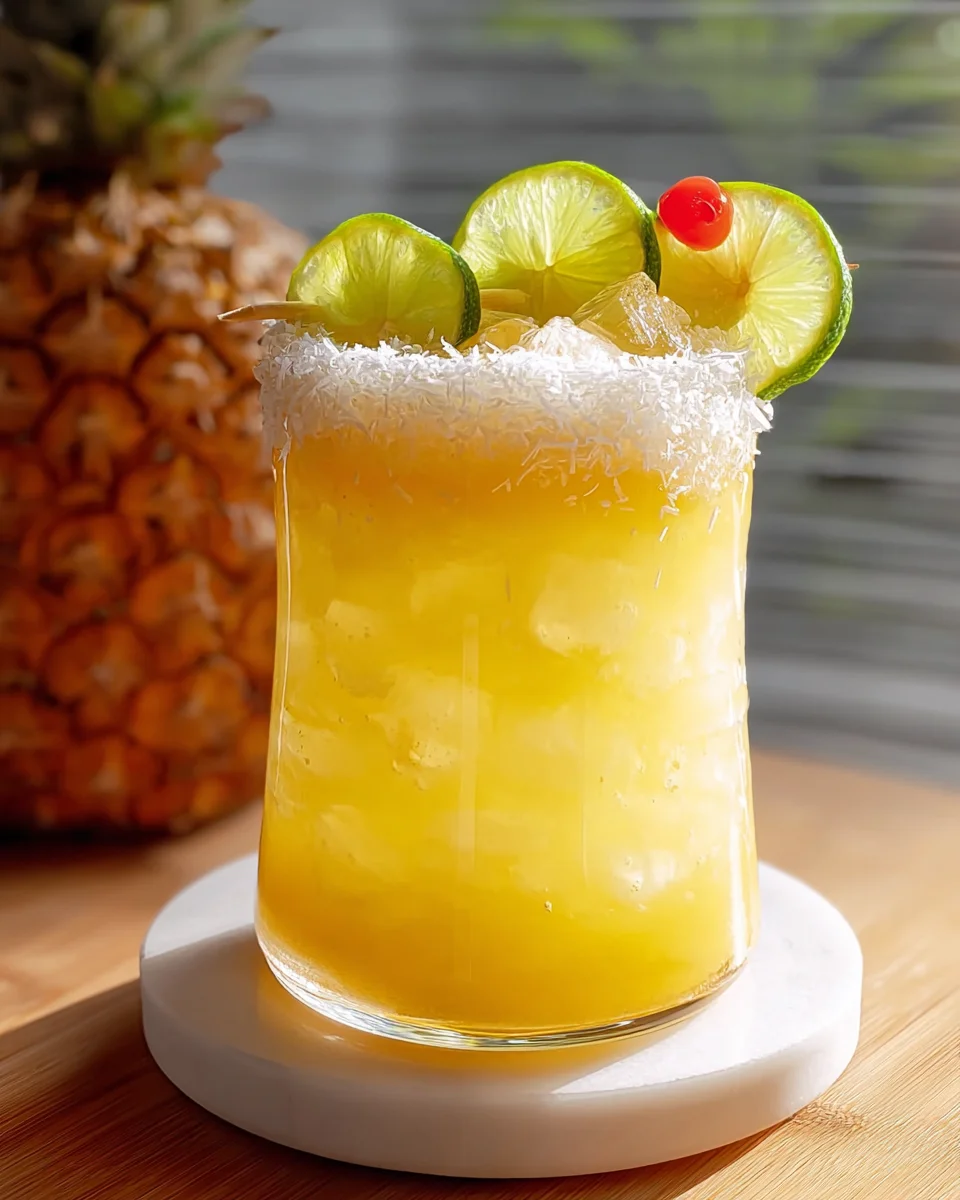 Delicious Non-Alcoholic Pina Colada Punch Recipe to Enjoy!