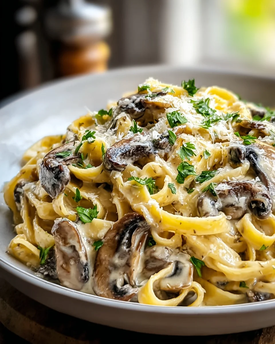 Ultimate Mushroom Gruyere Pasta Recipe for Dinner Tonight!