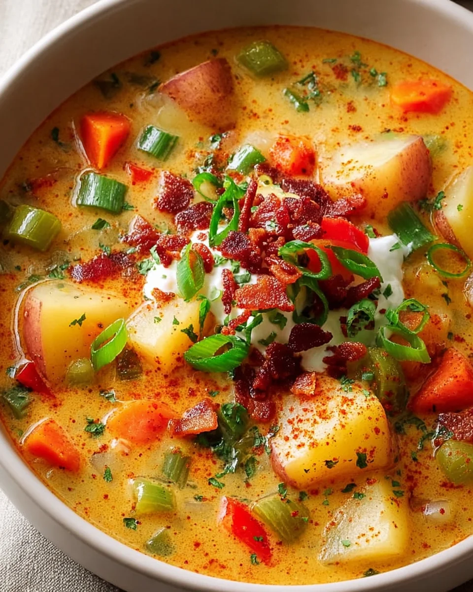 Cajun Potato Soup Recipe: Creamy, Spicy & Satisfying