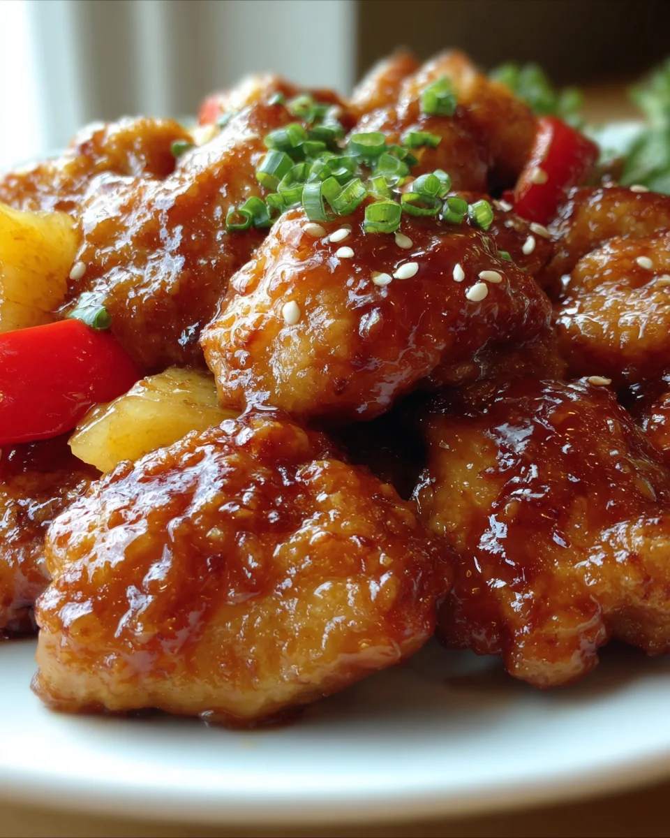 Sweet Hawaiian Crockpot Chicken - Easy & Delicious Meal