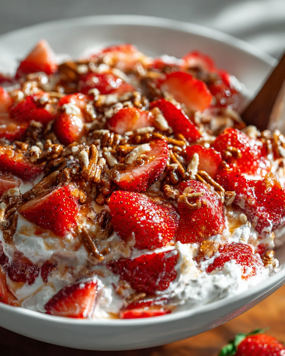 Strawberry Crackle Salad