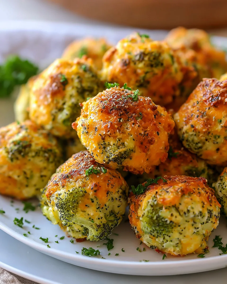Baked Broccoli Cheese Balls: The Ultimate Healthy & Cheesy Snack!