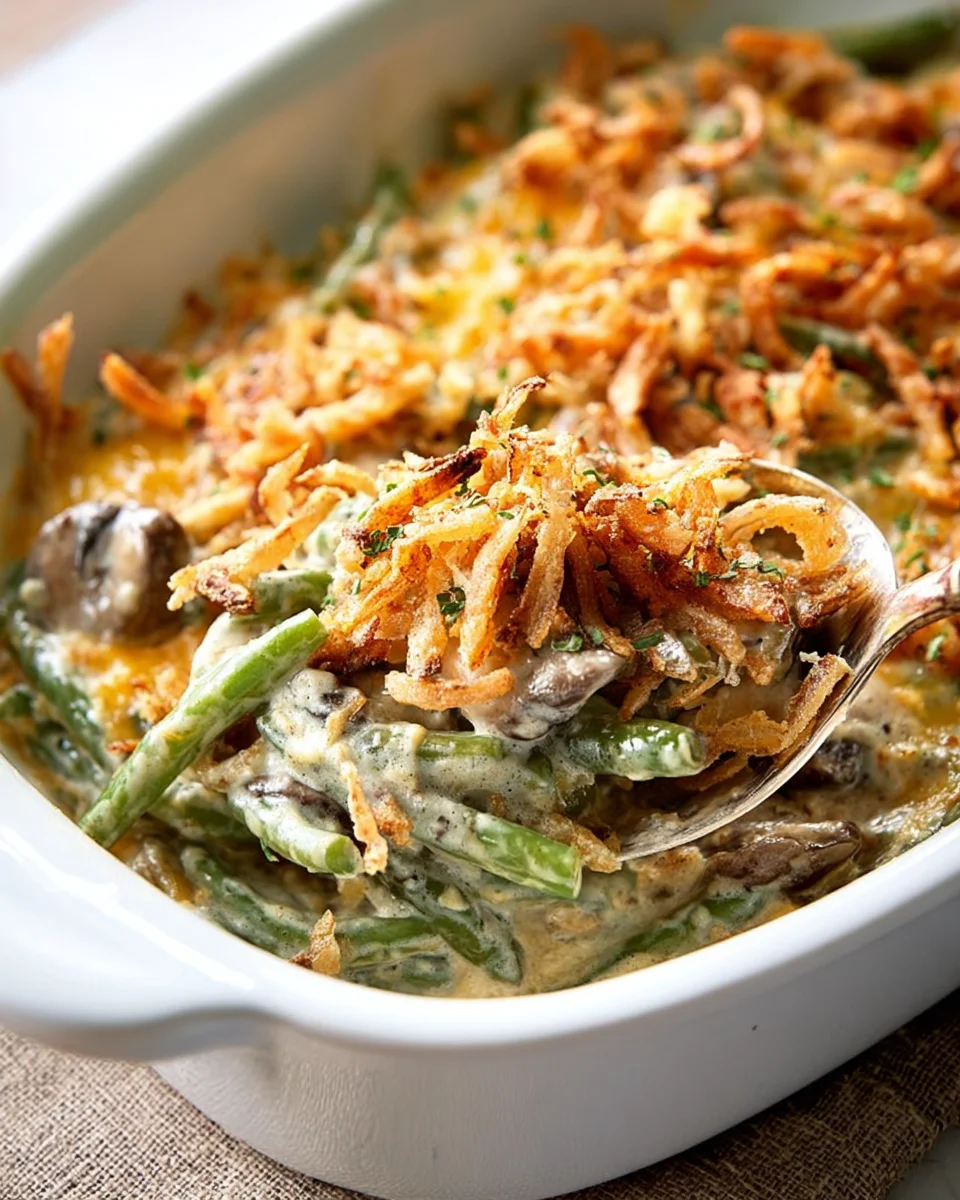 Ultimate Green Bean Casserole: Easy, Classic Holiday Side
